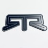 FMS Gear (1) GREY RTR Emblem Fits FORD MUSTANG Rear