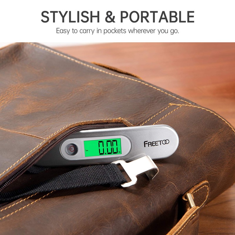 FREETOO Luggage Scales for Suitcases Weighing, Portable Digital Weight Scale