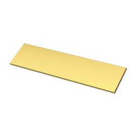 Uxney Brass Flat Bar，5/16"Thickness x 3"Width x 12"Length Brass Bar Stock，Brass Rods for Crafts,Models, Repairs, Electrical