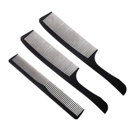 Vaguelly 1 Carbon Fiber Hairdressing Comb Apple Combs Durable Hair Styling Tools for Home Salon Use Travel Friendly Lightweight and Compact