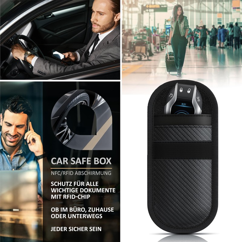 CSL Keyless Go Protection Box, NFC RFID Faraday Box, Shielding