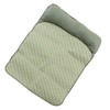 Dog Cooling Mat Breathable Portable Rattan Bed Pet Summer Sleeping
