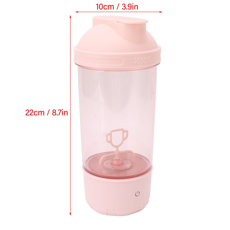 Electric Protein Shaker Bottle Portable Rechargeable Mixer Cup for Protein