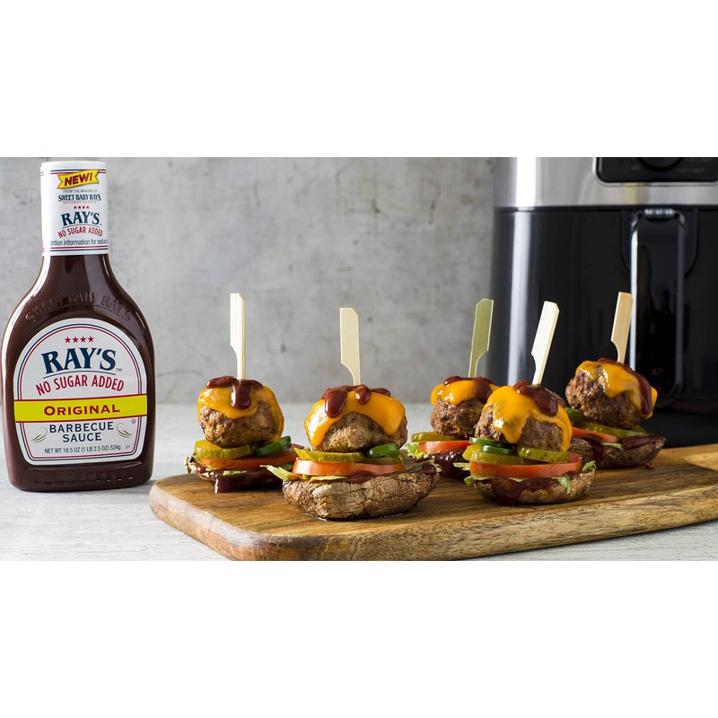 Sweet Baby Ray’s No Sugar Added Original Barbecue Sauce (18.5