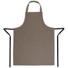 Whites Bib Apron Polycotton Tan Kitchen Cooking Chefs Catering Restaurant