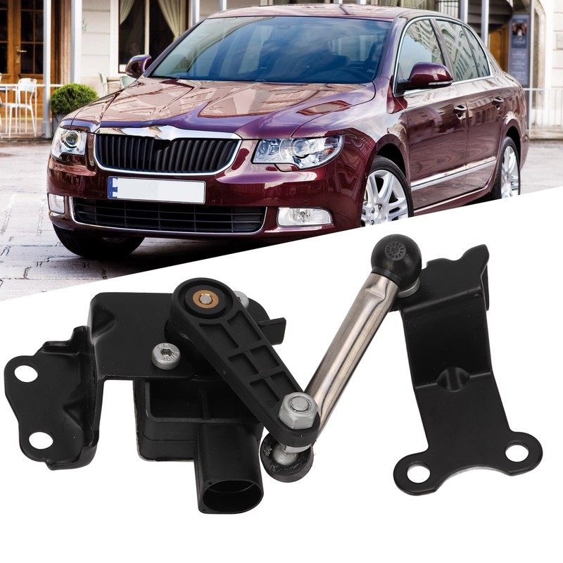 Front Xenon Headlight Level Sensor Assembly 3T0941273 Replacement for Superb