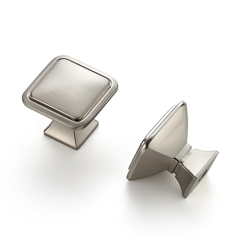 Ravinte 30 Pack Solid Single Hole Square Foot Cabinet Arch