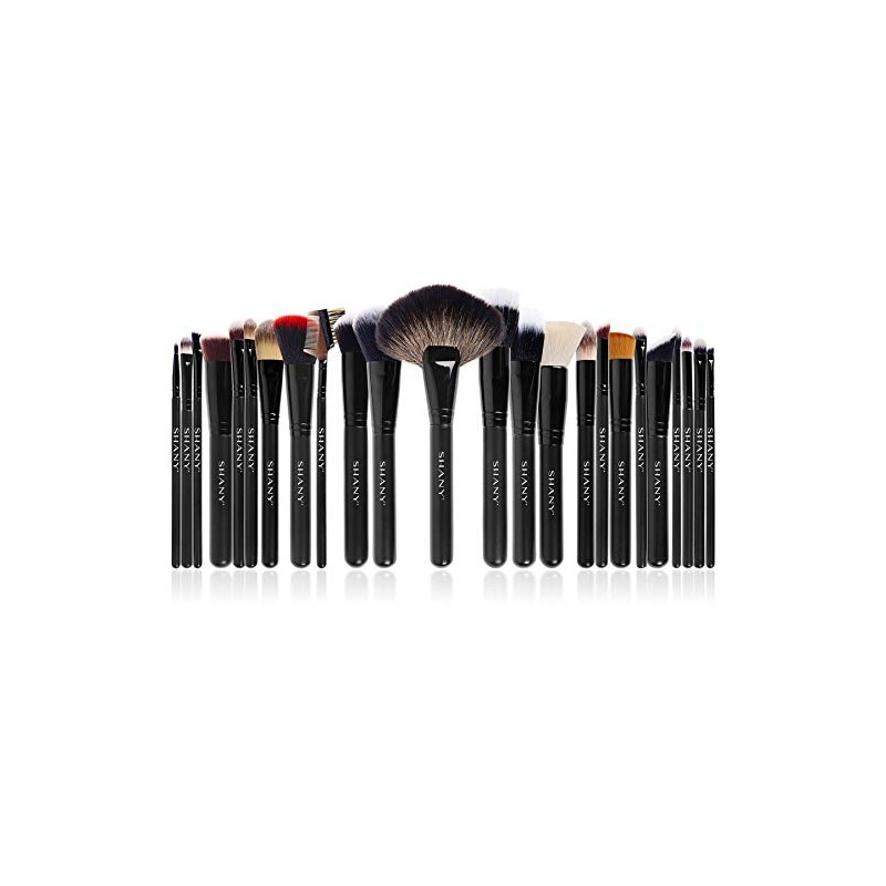 SHANY Pro Set de 24 brochas hechas a mano con