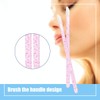 Elisel 100 Pcs Disposable Crystal Lip Brushes Make Up Lip
