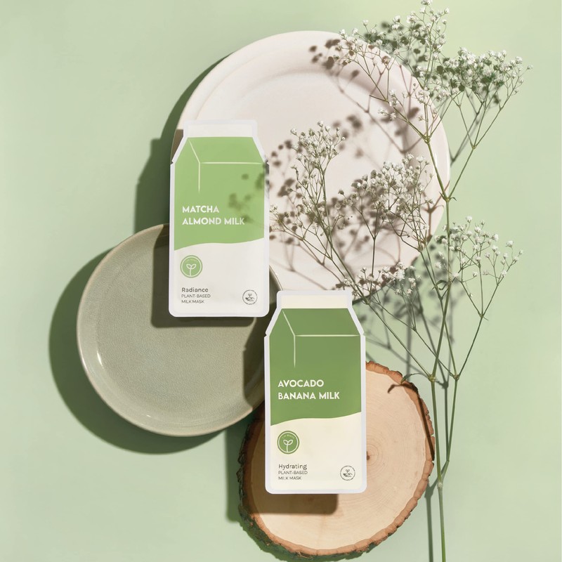 ESW Beauty Avocado Banana Milk Hydrating Plant-Based Milk Mask