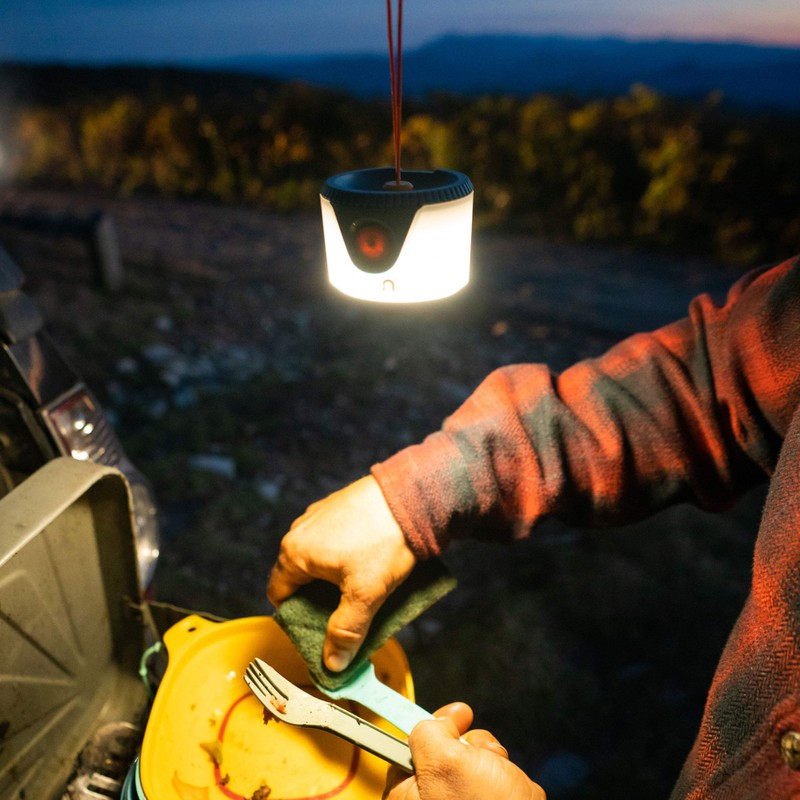 UCO 27033 Outdoor Camping Sprout Hangout Lantern, Black