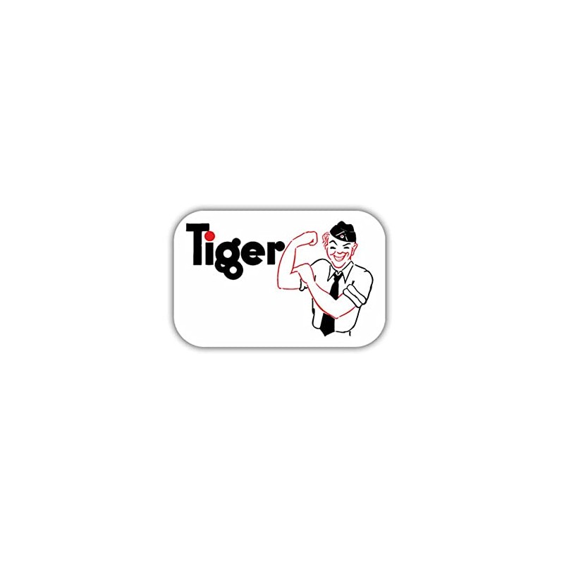A936 Sticker Tiger Fibel Tank Operating Instructions Comic Military 11