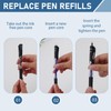 Pack of 12 Erasable Refills 0.7mm for Pilot Fixion Pens
