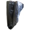 Nikko Antibacterial Sanitary Plastic Bag, Black, 11.8 x 13.8 inches
