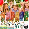FINEASY Dinosaur Party Bag Children's Birthday Party Favours Snap Bracelet