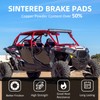 Front & Rear Brake Pads Sintered for Polaris RZR-Turbo-R RZR-PRO-R