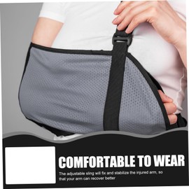 Gatuida Practical Arm Support Strap Shoulder Sling Elbow Protector Sling for Fractured Forearm Immobilizer