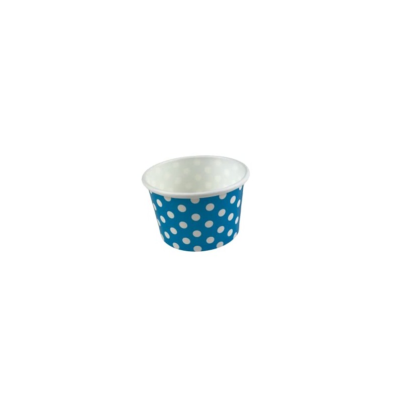 MMvolesy Paper Bowl, 12 oz, Blue, 50Pc, Leak-Resistant, Serves Hot