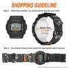 16mm Replacement Band for Casio G Shock G-5600/5700/6900/8900,GW-5600/M5610/6900/8900,GM-5610,GB-5600 G-Hook &