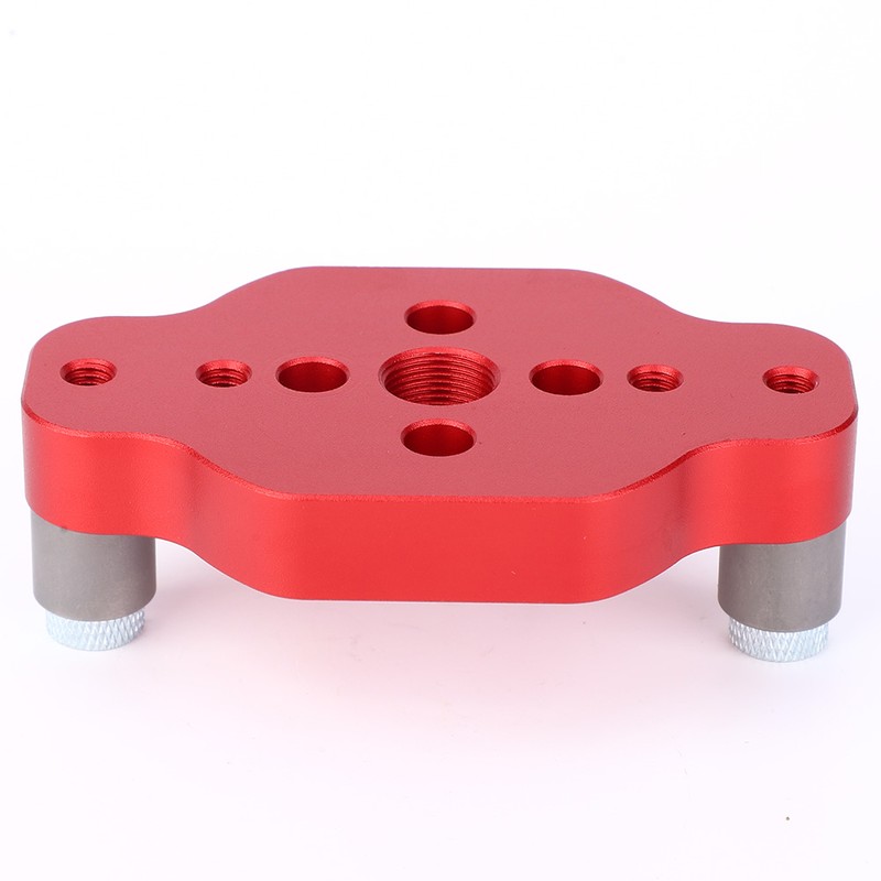 Woodworking Straight Hole Positioner Aluminum Alloy DIY Drill Guide for