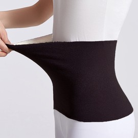 Thermal Waist Warmer Double Sided Warm Stomach Lumbar Lower Back Support Brace Abdominal Binder Kidney Wrap Warm Belt Slim Waist Trimmer Wrap Belt Band Warming Waist Abdominal Pain Relief Recovery