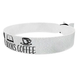 Stoffarmband Katzenliebhaber mit Katzen und Pfotenmotiven - Handgemachtes Satinarmband für Katzenfans - Trendiges Katzenaccessoire - Geschenk für Katzenliebhaber - Pfotenmuster Armband