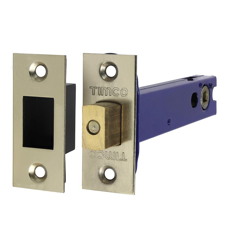 Timco - Architectural Tubular Deadbolt - Electro Brass & Satin