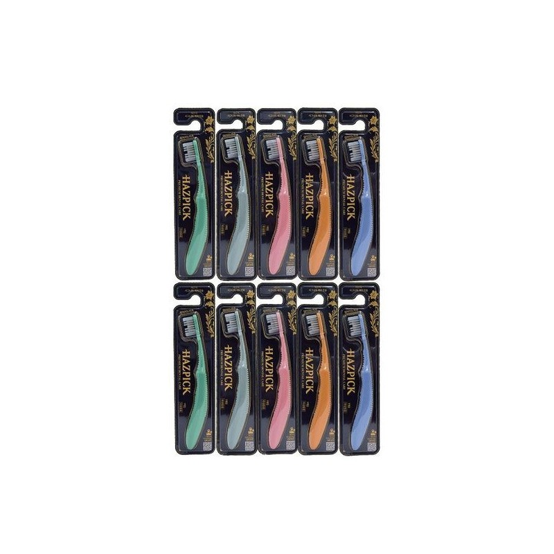 (NS Home Shopping) Haspick Signature Care Toothbrushes 10 Pack /