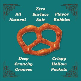 Unique Snacks Unsalted Splits, Delicious, Vegan, Homestyle Baked, Certified OU Kosher and Non-GMO, 11 Ounce Bag (Pack of 12)