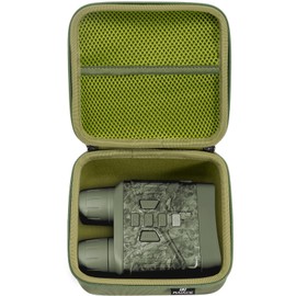 RAIACE Hard Travel Storage Case Compatible with HEXEUM/for Fvtga Night Vision for Goggles, Protective Carrying Bag for Night Vision Binoculars. (case only) - Green