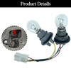 PMFCA Tail Light Bulb Socket and Wire Harness for Kia