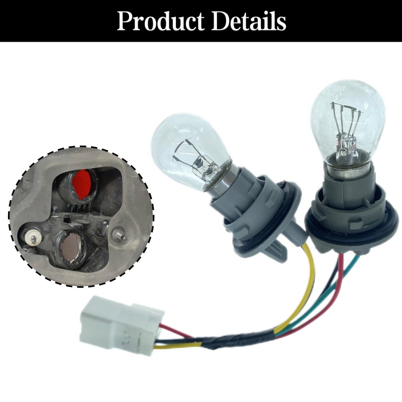 PMFCA Tail Light Bulb Socket and Wire Harness for Kia