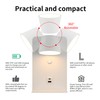 DEC LUCE DECOLUCE LIGHTING Modern LED Plug in Wall Sconce,