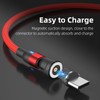 BITHAI 540 Rotating 3 Pack Magnetic Charging Cable 3 in