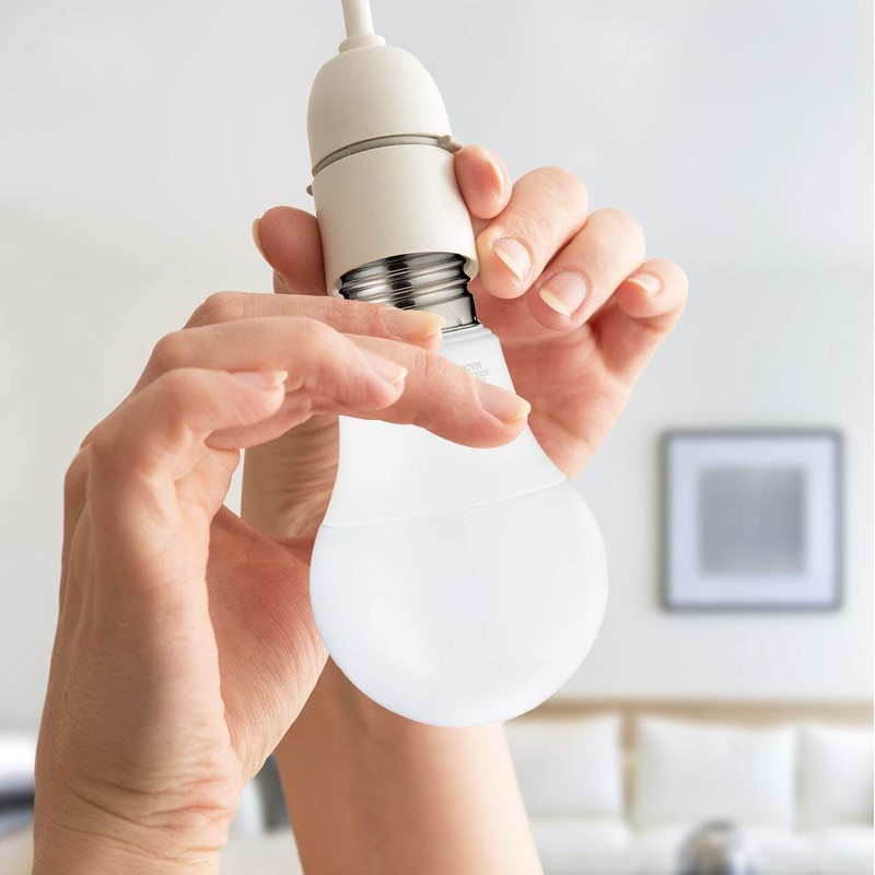 KOR (Pack of 6) 9W LED A19 Light Bulb –