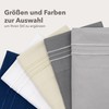 DREAMZIE Cushion Cover, 80 x 80 cm, Dark Blue, Set