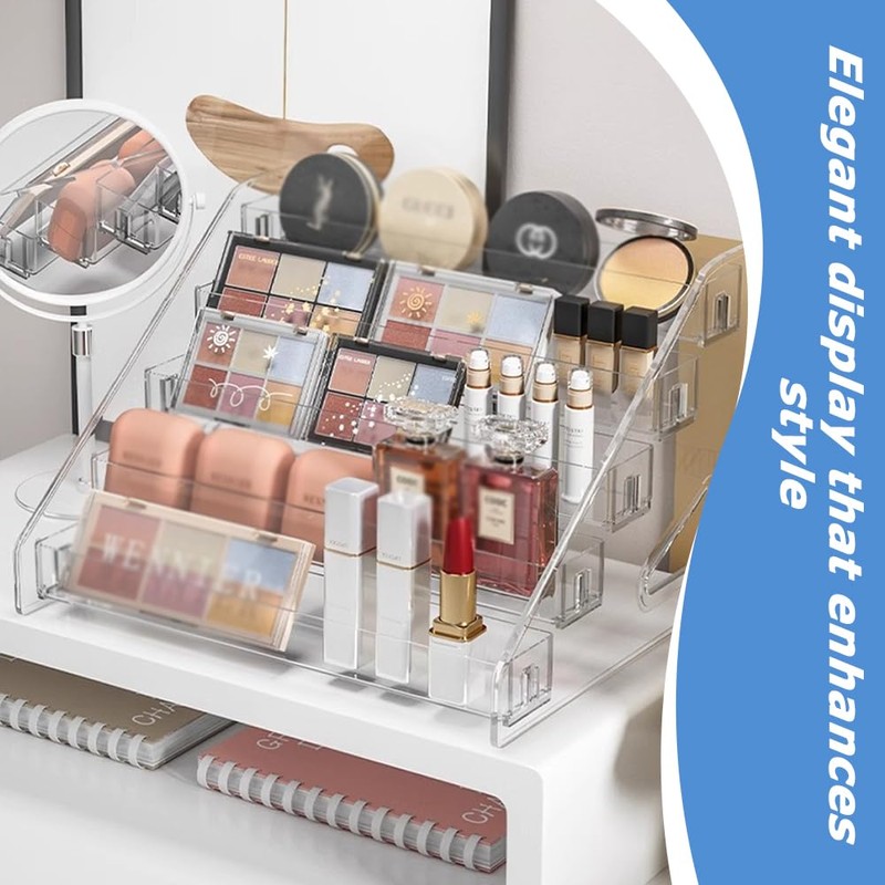 Makeup Organisers Skincare Organiser Detachable Acrylic Cosmetic Storage Jewelry Display