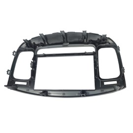 DKMUS Kit de instalación de tablero de radio doble DIN compatible con bisel estéreo Hyundai Accent 2009-2012