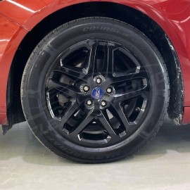 Coast2Coast International (CCI) Black Clip On Skin Covers 4PC Set FOR 2013-2016 Ford Fusion S SE 17" Wheel