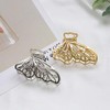 Belicia 2 PCS Large Metal Hair Claw Clips, Butterfly Lady