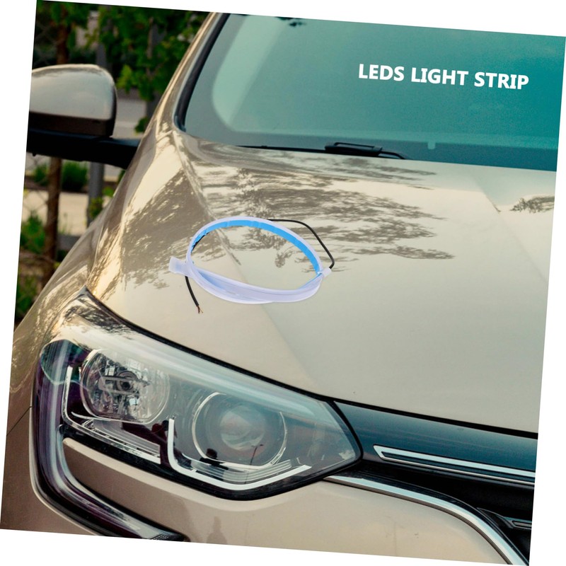 Gatuida Upgrade Your Car 2pcs Car Decorative Light Bar Led