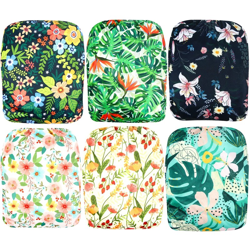 Leekalos Cloth Diapers Reusable for Boys and Girls, Baby Diaper