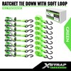 XSTRAP STANDARD 1in x 14ft Ratchet Straps with Ergonomic Aluminium