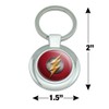 GRAPHICS & MORE Justice League Movie Flash Logo Keychain Classy