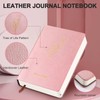 Fetinar Aesthetic Lined Journal Notebook for Women,300 Pages Softcover Leather