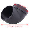 HouYeen 75mm Air Ducting Pipe 90 Degree Elbow Outlet Connectors