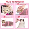 Patelai 5 Pcs Cat Bathing Bag Set Cat Grooming Bag