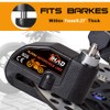 LIHAO Motorcycle Disc Lock, Anti-Theft Waterproof Disc Brake Alarm Lock