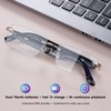 GenXenon AI Smart Glasses, Photochromic Smart Glasses with Open Audio