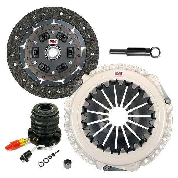 ClutchMaxPRO Performance Stage 2 Clutch Kit with Slave Cylinder Compatible with 1993-2000 Explorer Ranger 1994-2000 Mazda B4000 1992-1994 Navajo 4.0L (CP07096HDWS-ST2)